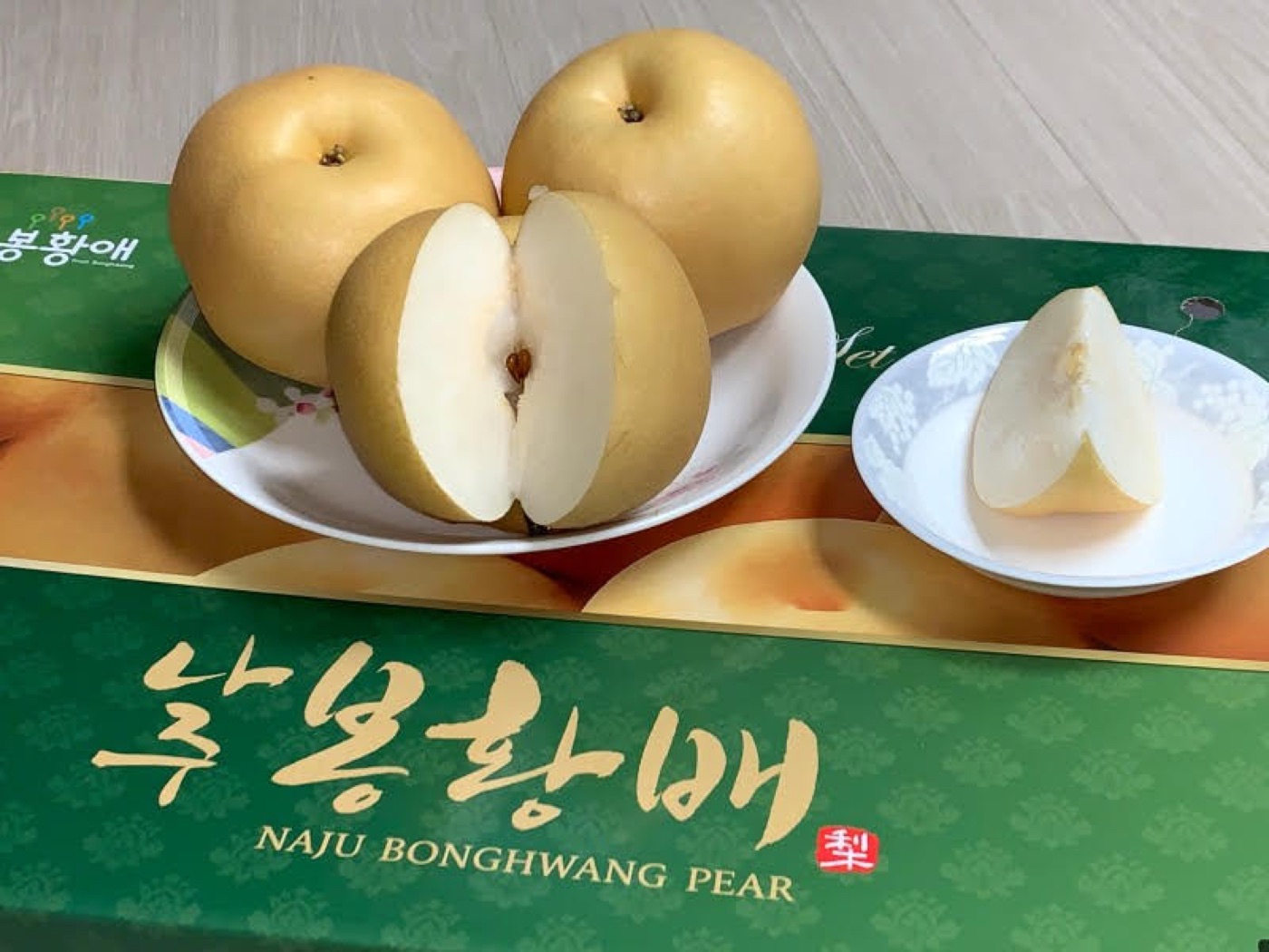 잘라 보면 과육이 촘촘한 나주배